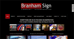 Desktop Screenshot of branhamsign.com